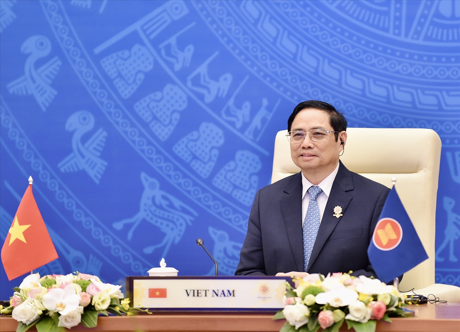 Thủ tướng Chính phủ Phạm Minh Chính hoan nghênh Hội nghị Cấp cao ASEAN - Australia thường niên lần đầu tiên, đánh dấu một chương hợp tác mới, có ý nghĩa lịch sử. Ảnh: VGp/Nhật Bắc