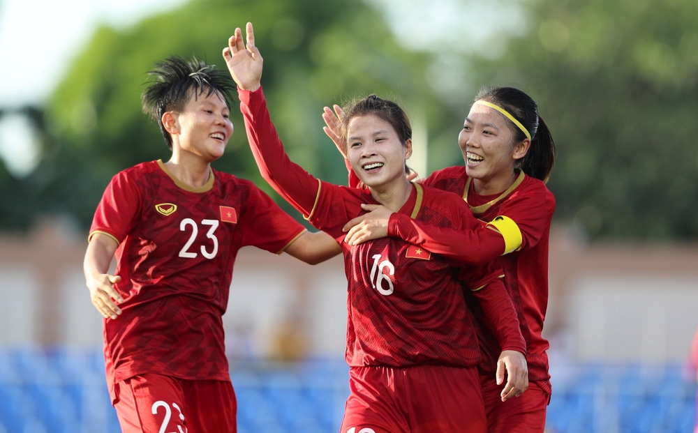 Đội tuyển nữ Việt Nam rơi vào bảng đấu khó khăn với sự góp mặt của tuyển nữ Nhật Bản, Hàn Quốc và Myanmar ở Vòng chung kết Giải bóng đá nữ châu Á 2022
