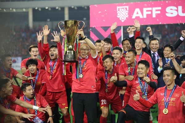 Đội tuyển Việt Nam đang là ĐKVĐ AFF Cup