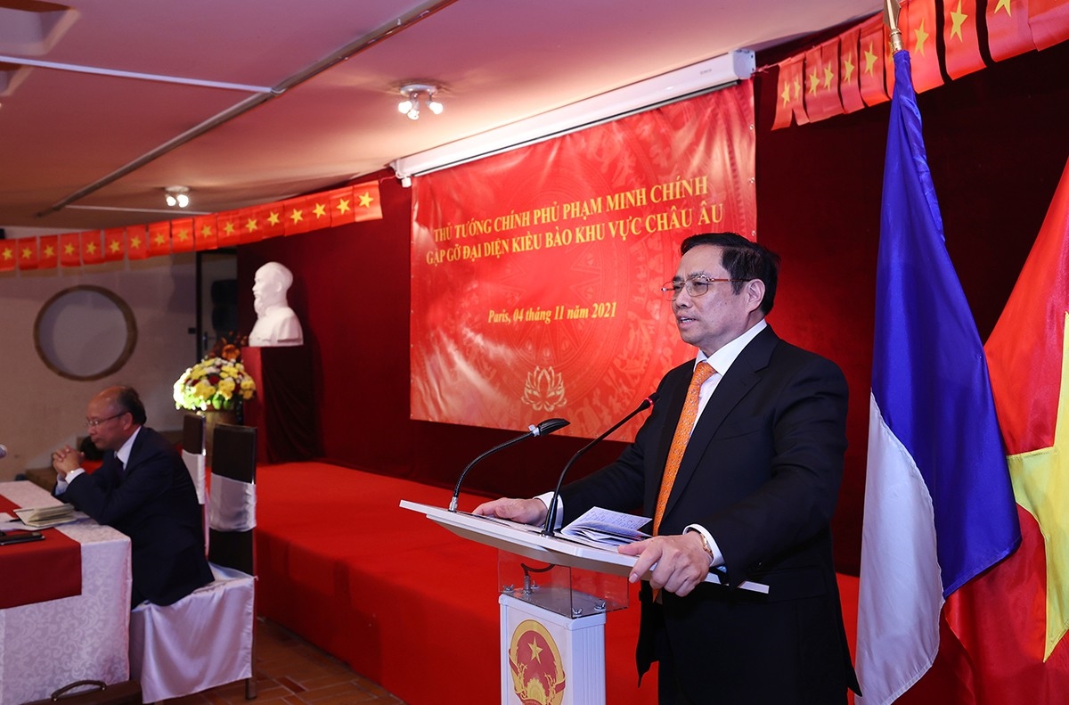 Thủ tướng Phạm Minh Chính: Tạo điều kiện tốt nhất để kiều bào đóng góp xây dựng và phát triển đất nước