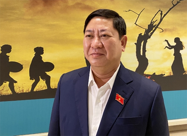 Ông Trần Quốc Nam, Phó Bí thư Tỉnh ủy, Chủ tịch UBND tỉnh Ninh Thuận, đại biểu Quốc hội khóa XV