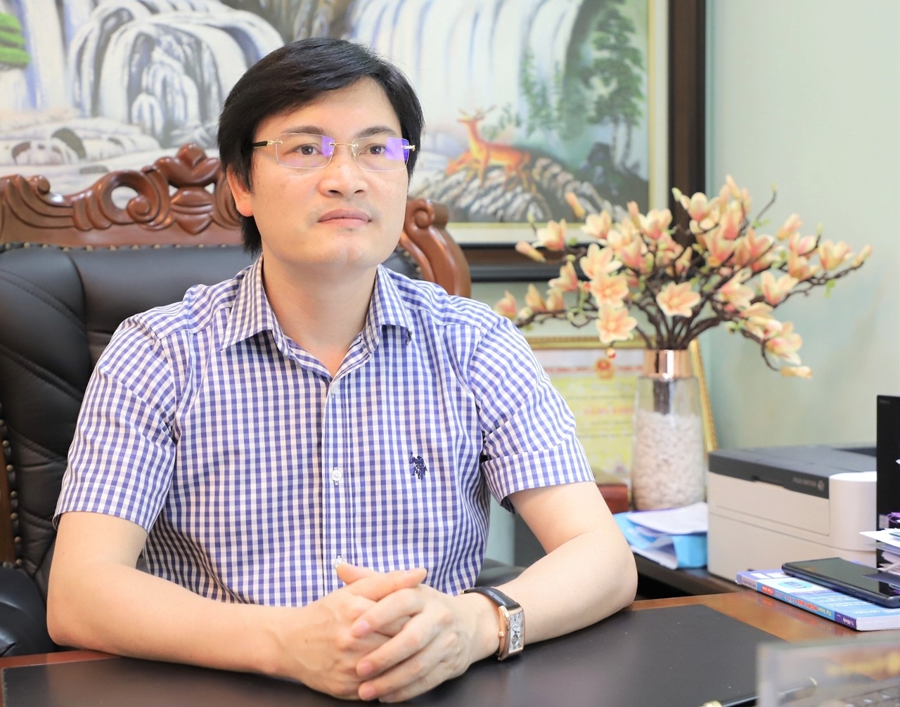  Ông Nguyễn Trọng Diện, Giám đốc Sở Y tế tỉnh Quảng Ninh khẳng định không có đối tượng ưu tiên trong thi tuyển nhân lực ngành Y tế, để hướng đến đội ngũ y tế chất lượng cao