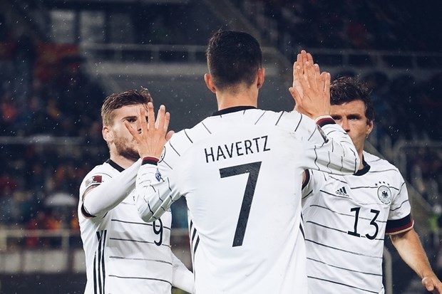 Đức là đội đầu tiên vượt qua vòng loại để giành vé đến Qatar
