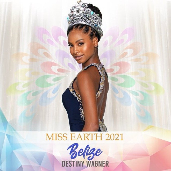 Người đẹp Destiny Wagner của Belize đăng quang Hoa hậu Trái đất 2021, trưa 21/11
