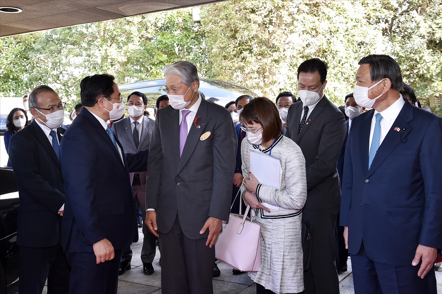 Thủ tướng Phạm Minh Chính tới thăm tỉnh Tochighi, Nhật Bản. Ảnh: VGP/Nhật Bắc