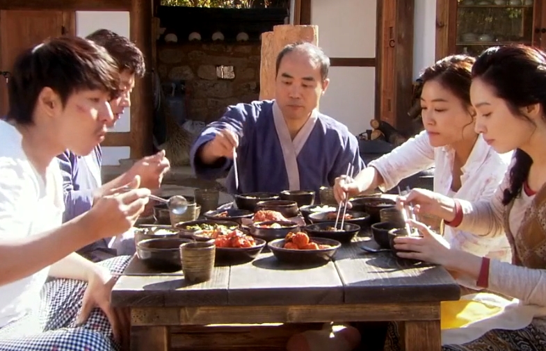 Bộ phim "Gia đình kim chi" với nhiều bối cảnh giới thiệu về những bữa ăn truyền thống của người Hàn Quốc