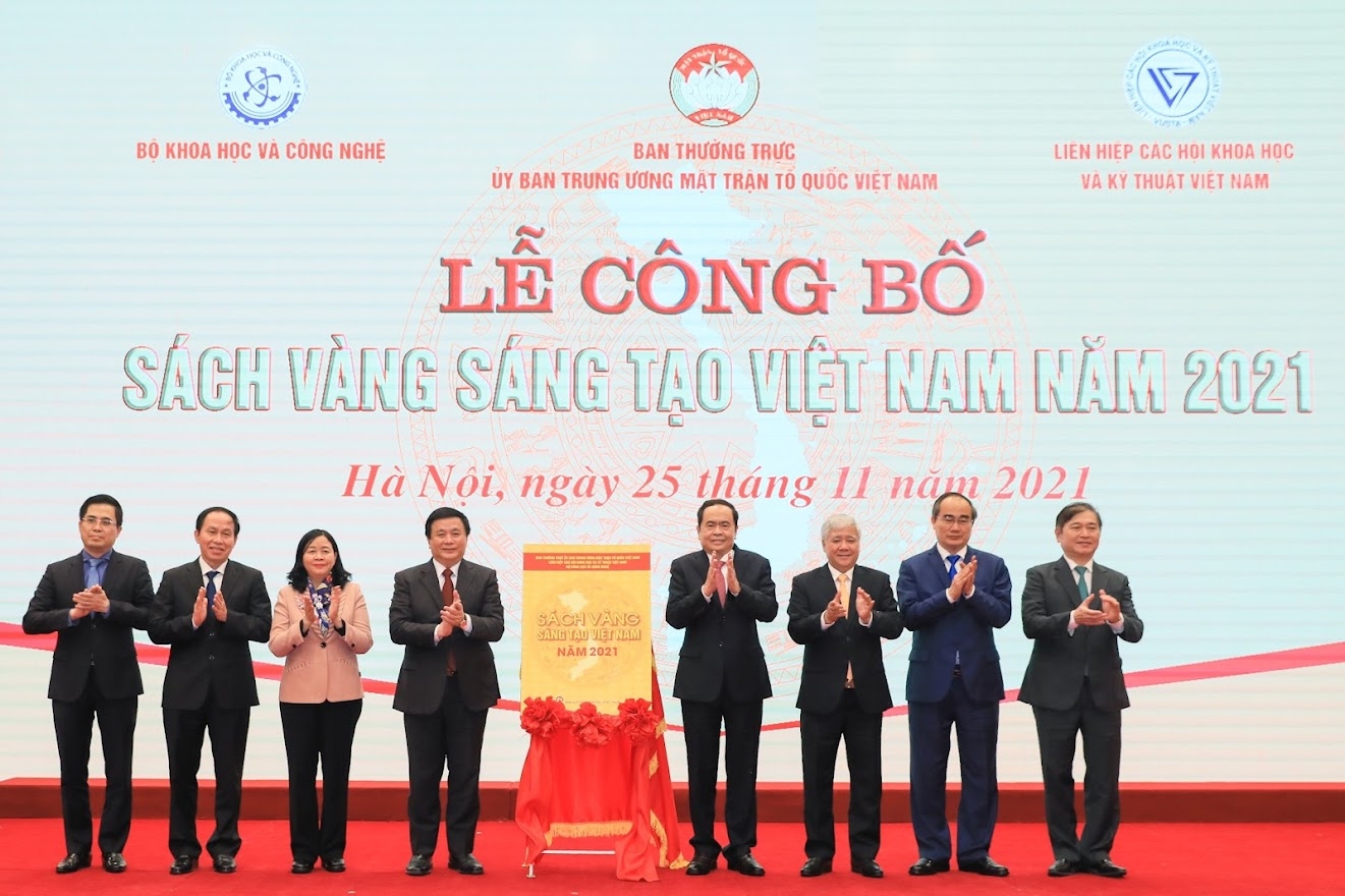 Công bố Sách vàng sáng tạo Việt Nam năm 2021