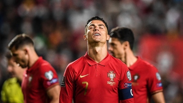 Đội tuyển Bồ Đào Nha của Ronaldo có nguy cơ không thể dự World Cup 2022