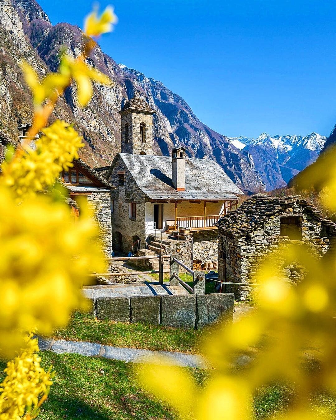 Ngôi làng bằng đá tại vùng núi Thụy Sĩ 7