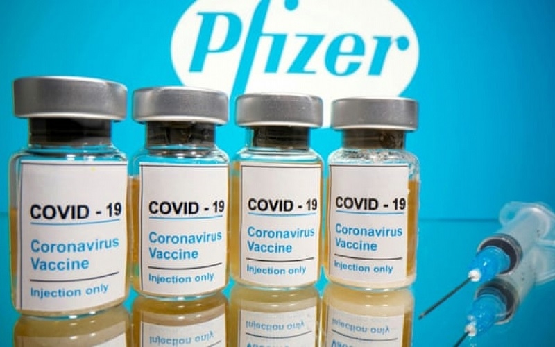 Vaccine ngừa Covid-19 của Pfizer-BioNTech vừa được Cơ quan Quản lý dược phẩm châu Âu (EMA) phê duyệt sử dụng để tiêm cho trẻ em trong độ tuổi 5-11. (Ảnh: Reuters)