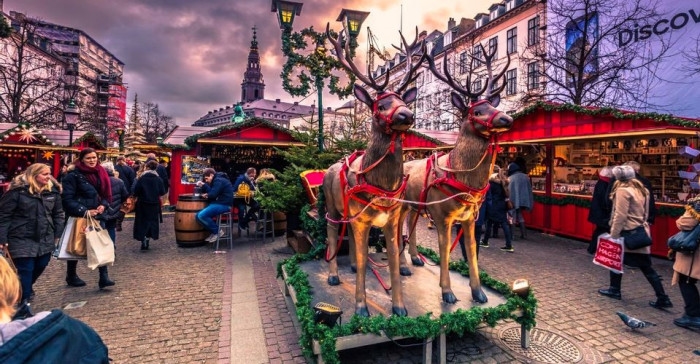 Chợ Giáng sinh Strasbourg ở Pháp là chợ Giáng sinh lớn nhất và nổi tiếng nhất châu Âu