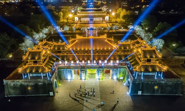 Hình ảnh dự kiến của khu phố đêm Hoàng Thành Huế