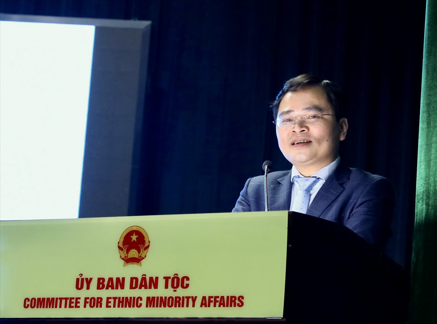 Bí thư Thứ nhất Trung ương Đoàn TNCS Hồ Chí Minh Nguyễn Anh Tuấn phát biểu tại buổi Lễ