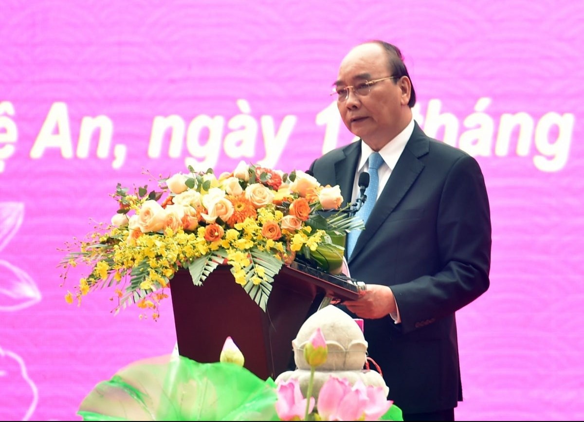 Chủ tịch nước Nguyễn Xuân Phúc phát biểu tại Lễ Kỷ niệm