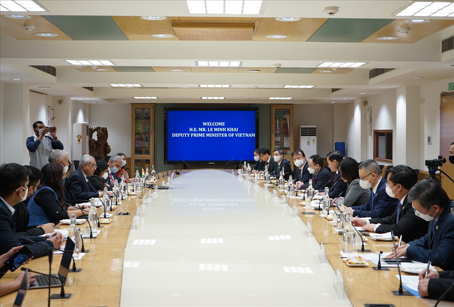Lãnh đạo Viện Chuyển đối số quốc gia Ấn Độ đề xuất một số hoạt động, sáng kiến hợp tác cụ thể với Việt Nam.