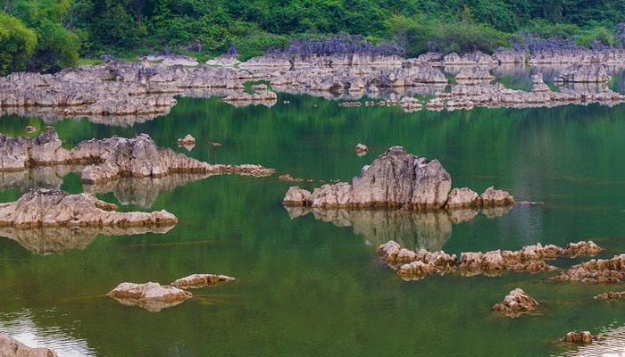Bó Kheo – hồ nước độc đáo của Văn Quan 3