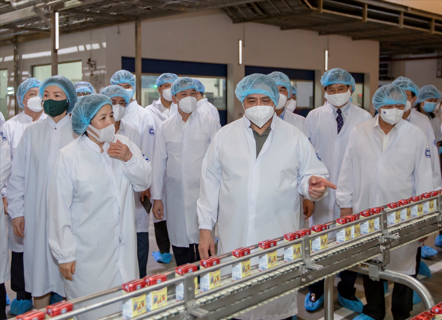 Nhà máy sữa Việt Nam (Bình Dương) đón Thủ tướng đến thăm và làm việc trong tháng 06/2021