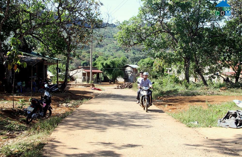 Một góc xã Đồng Nai Thượng, huyện Cát Tiên, tỉnh Lâm Đồng.
