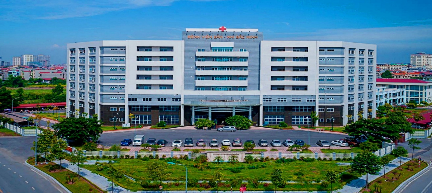 Toàn cảnh Bệnh viện Sản nhi tỉnh Bắc Ninh