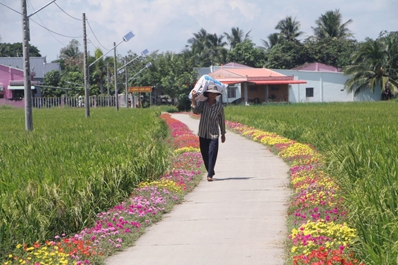 Diện mạo vùng đồng bào Khmer ngày càng khởi sắc. (Ảnh: TL)