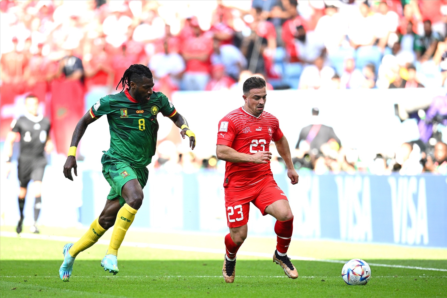 Thụy Sỹ vượt qua Cameroon với tỉ số 1 - 0 (FIFA)