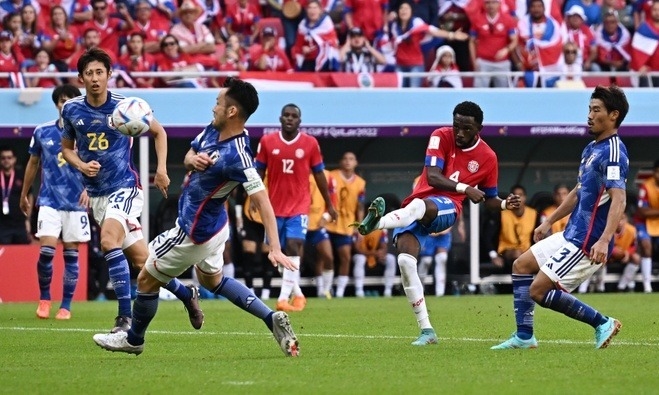 Bàn thắng của Fuller ấn định chiến thắng cho Costa Rica (Ảnh Reuters)