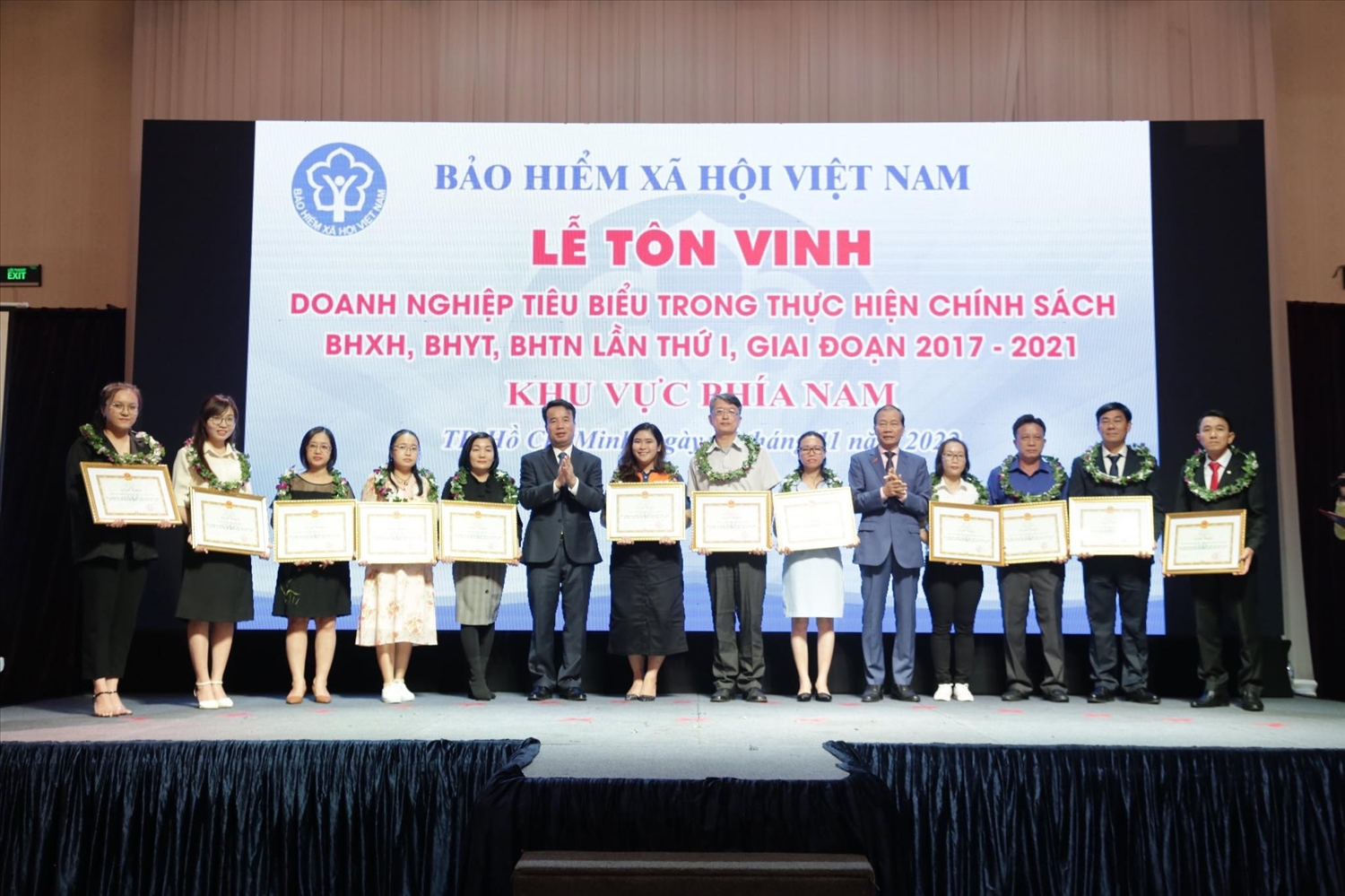 BHXH Việt Nam: Tôn vinh 103 doanh nghiệp tiêu biểu phía Nam