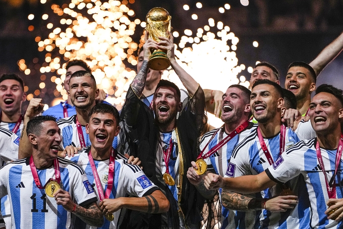 Argentina có lần thứ 3 vô địch World Cup (Ảnh Internet)