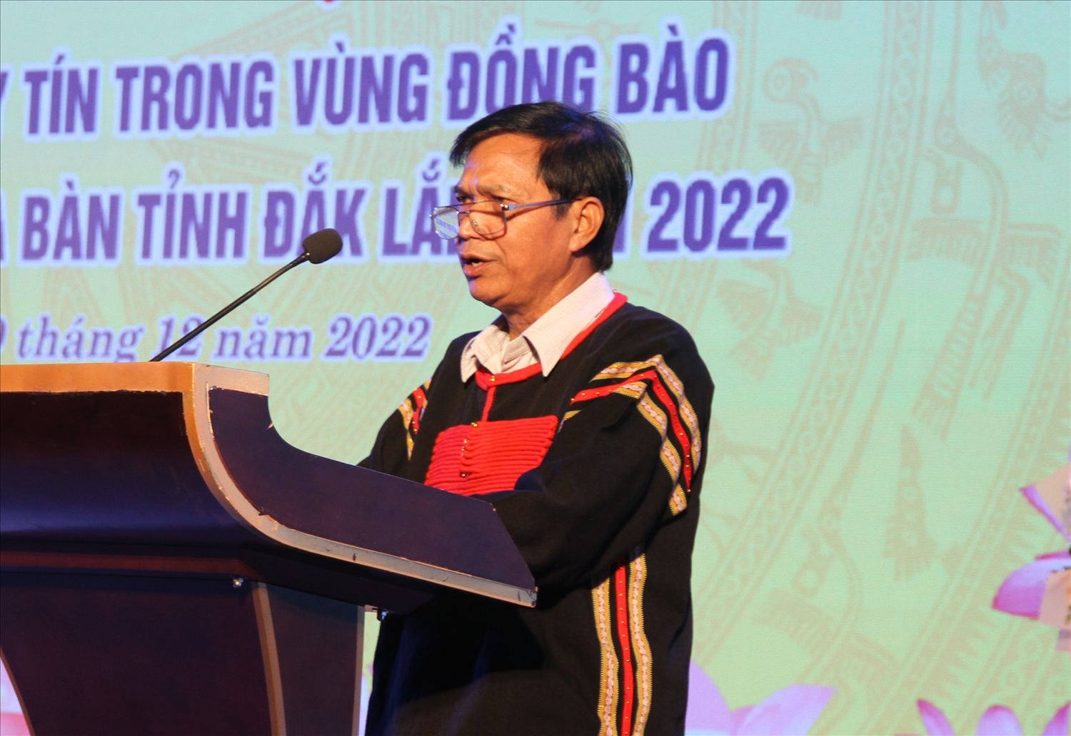 Ông Y Đeh là 1 trong 100 Người có uy tín tiêu biểu năm 2022 của tỉnh Đắk Lắk