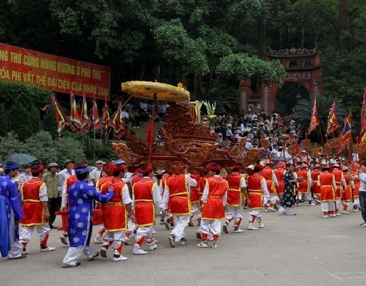 Tín ngưỡng thờ cúng Hùng Vương được UNESCO công nhận là Di sản văn hóa phi vật thể của nhân loại năm 2012.