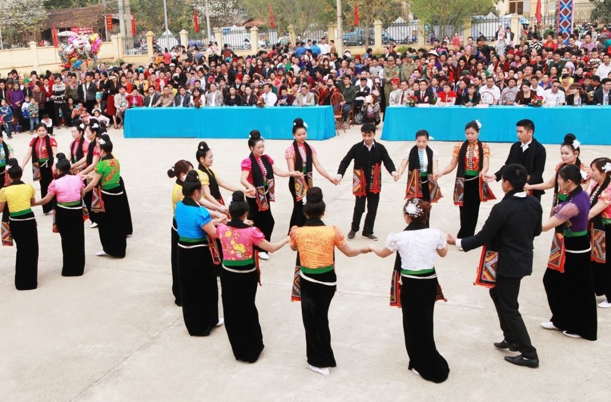 Xòe Thái được UNESCO công nhận là Di sản văn hóa phi vật thể của nhân loại năm 2021.