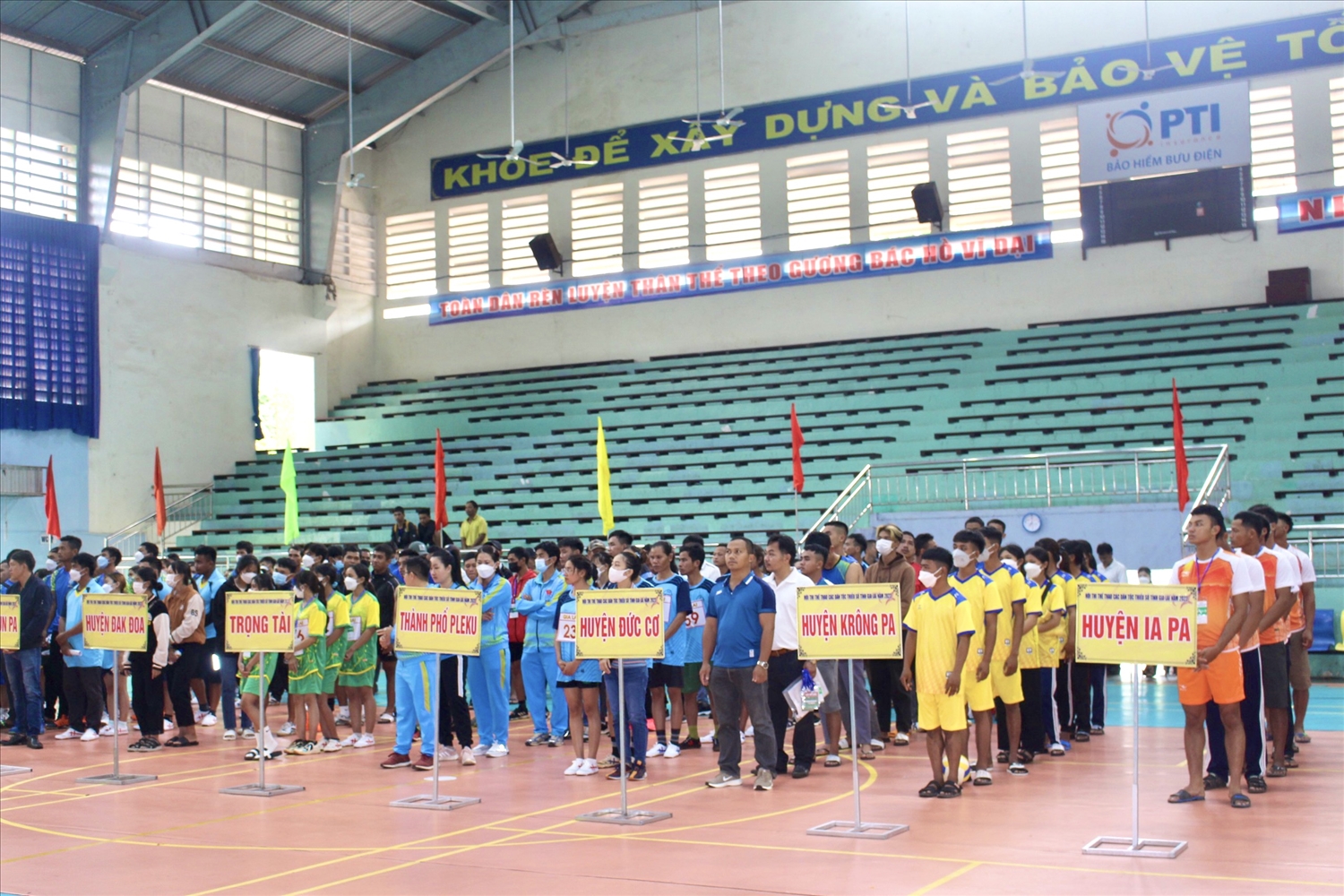 Gần 400 VĐV tham gia Hội thi thể thao các DTTS tỉnh Gia Lai năm 2022