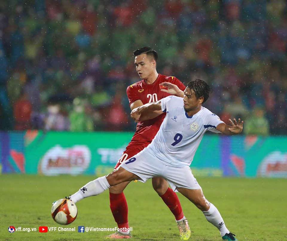 U23 Việt Nam gặp nhiều khó khăn trước U23 Philippines (Ảnh VFF)