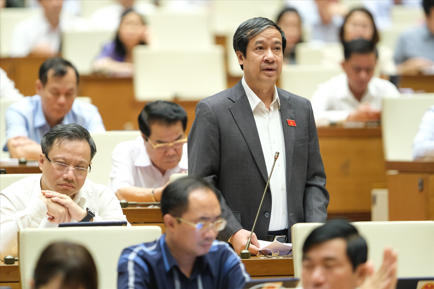 Bộ trưởng Bộ Giáo dục và Đào tạo Nguyễn Kim Sơn 