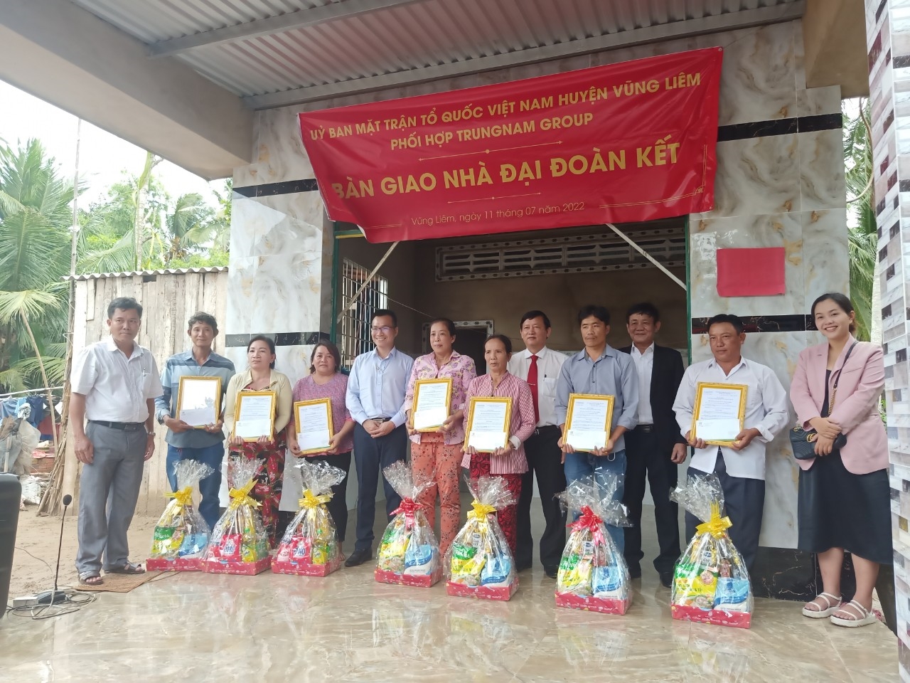 Trungnam Group: Tiếp nối hành trình trách nhiệm xã hội cao đẹp tại tỉnh Vĩnh Long 1