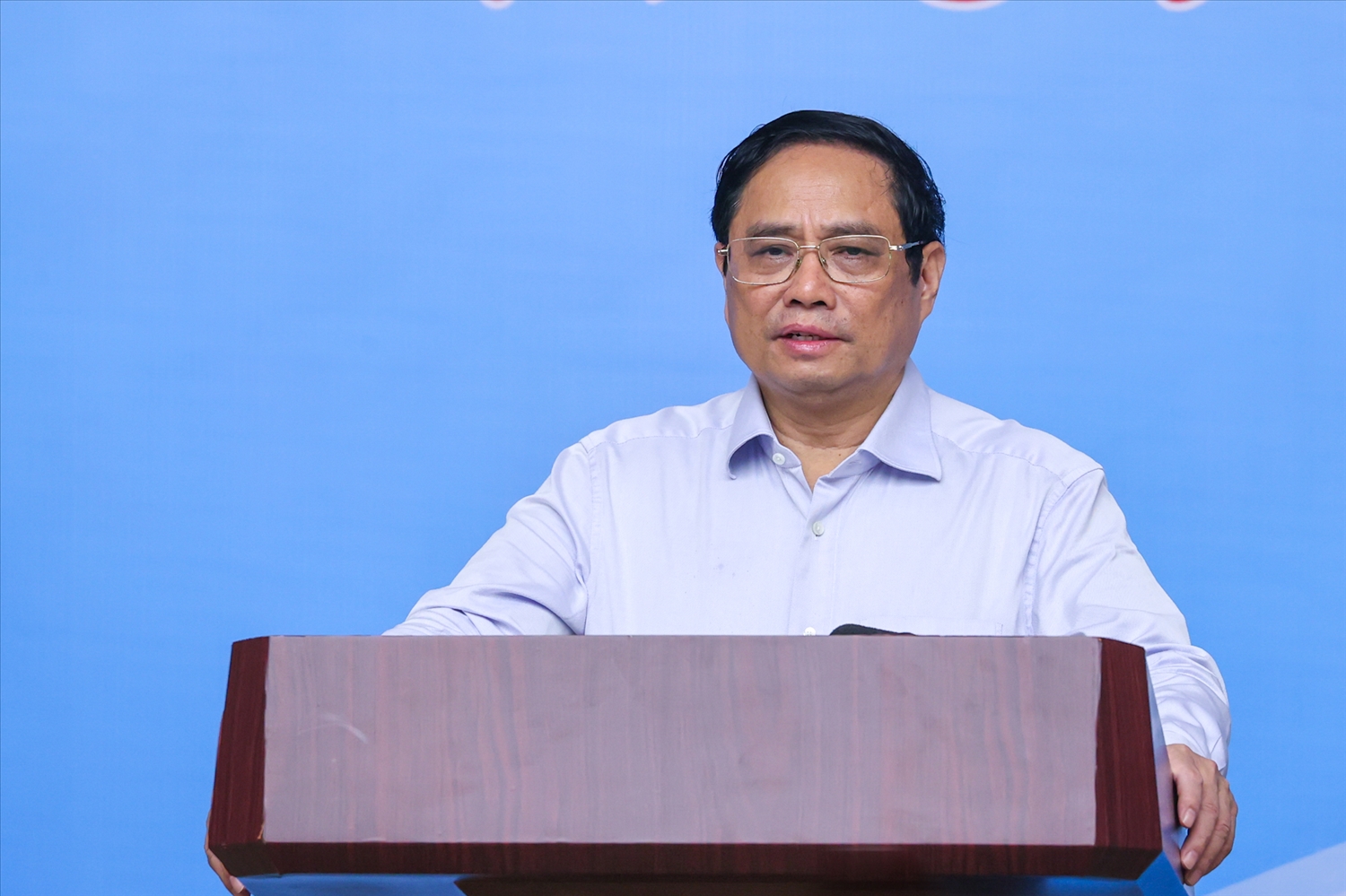 Thủ tướng Chính phủ Phạm Minh Chính chủ trì Hội nghị (Ảnh VGP)