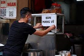 Thêm 3 quận, huyện ở Hà Nội cấm bán hàng ăn uống tại chỗ. Ảnh minh họa