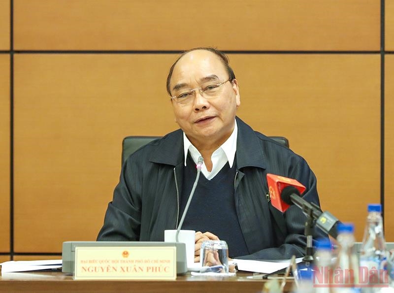 Chủ tịch nước Nguyễn Xuân Phúc. (Ảnh: Linh Khoa)
