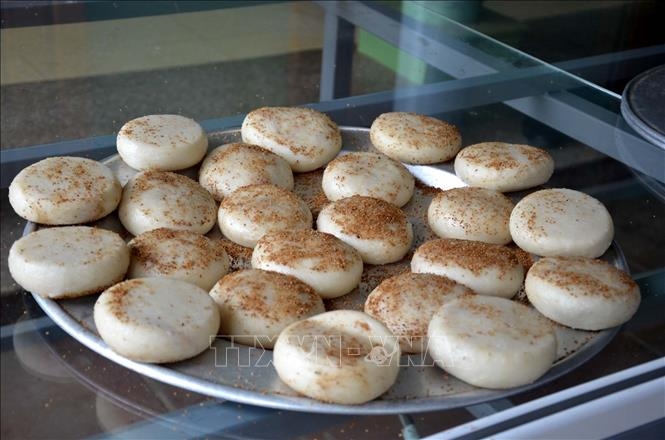Bánh được dùng trong bữa ăn "Tết năm cùng" của người Dao