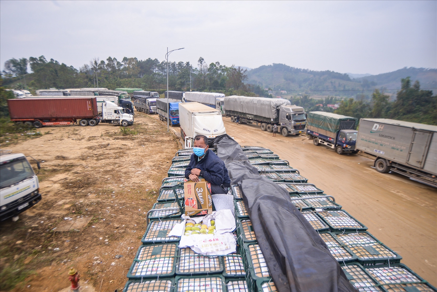Từ ngày 17/1/2022, tỉnh Lạng Sơn tạm thời dừng tiếp nhận phương tiện chở mặt hàng hoa quả tươi lên cửa khẩu