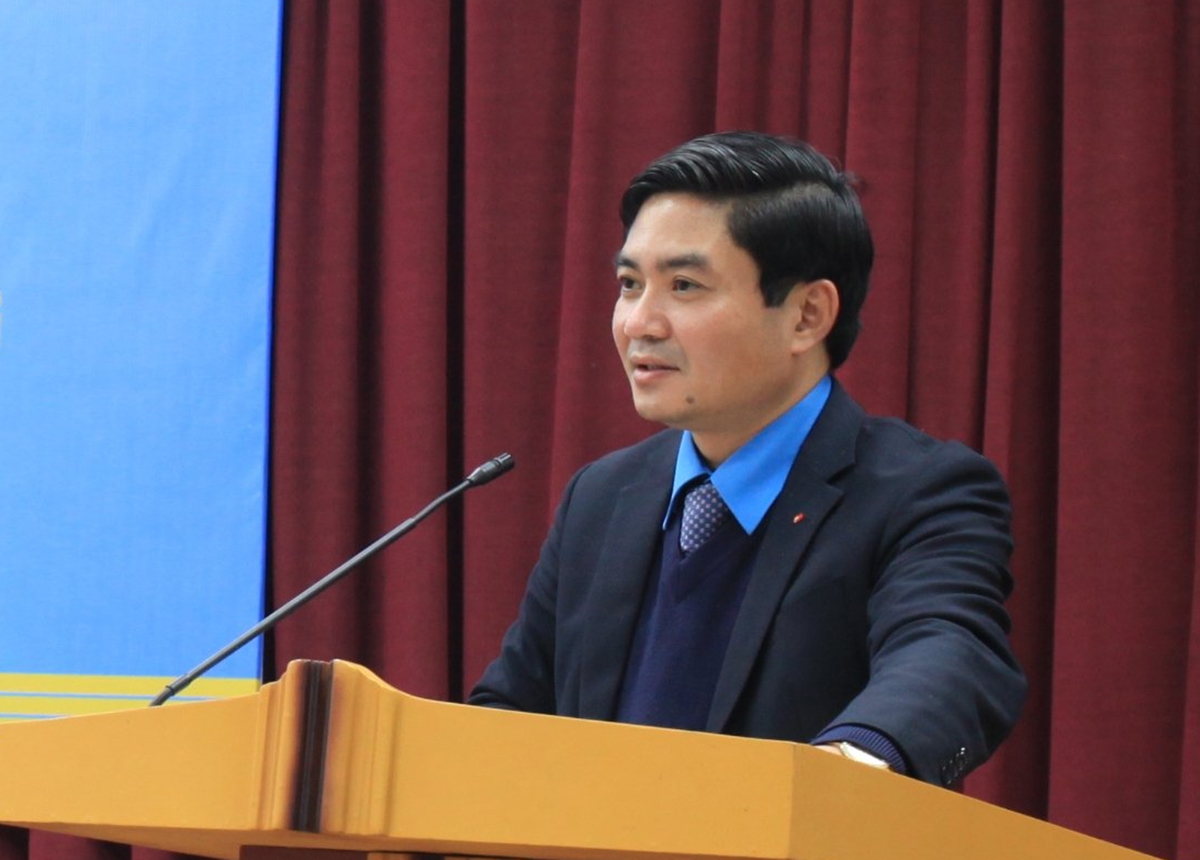 Ông Nguyễn Anh Thơ - Quyền Viện trưởng Viện Khoa học an toàn và Vệ sinh lao động triển khai công tác nhiệm vụ năm 2022