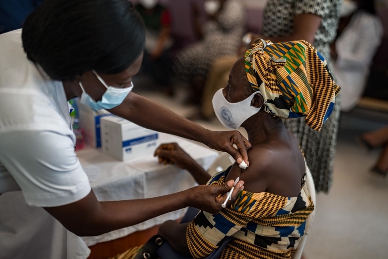  Tỷ lệ tiêm chủng ở các quốc gia châu Phi vẫn còn ở mức thấp (Ảnh minh họa: WHO)