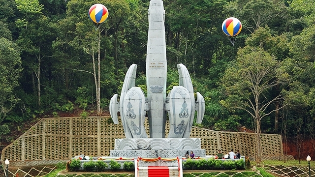 Khu di tích lịch sử cách mạng Việt Nam - Lào, huyện Yên Châu, tỉnh Sơn La.