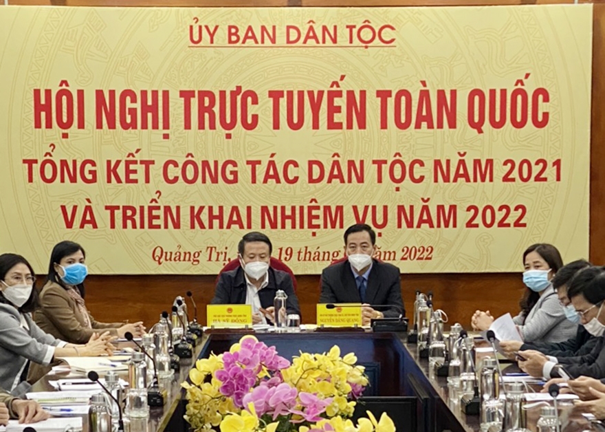 Điểm cầu trực tuyến tại tỉnh Quảng Trị