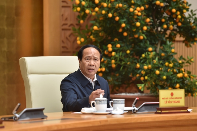 Phó Thủ tướng Chính phủ Lê Văn Thành nhắc nhở Bộ Công Thương phải thực hiện tốt hơn nữa nhiệm vụ quản lý của mình - Ảnh: VGP/Đức Tuân