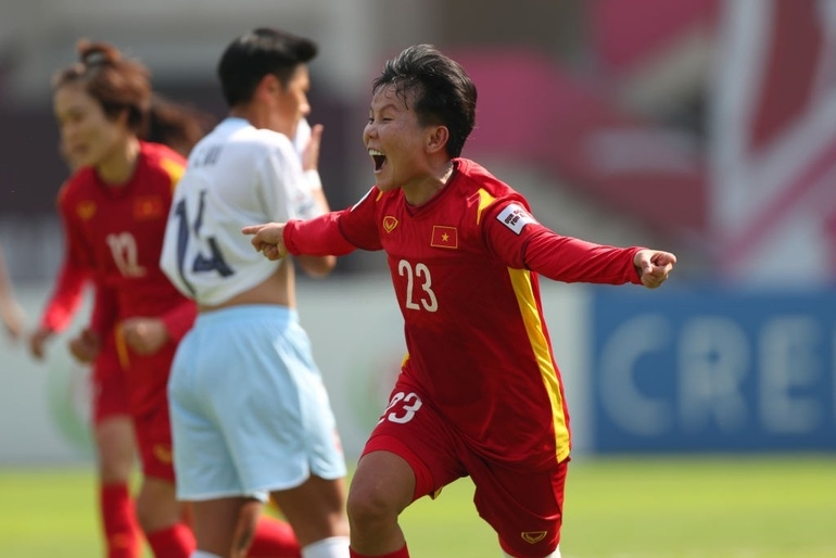 Ngày 6/2, đội tuyển bóng đá nữ Việt Nam lần đầu tiên giành tấm vé vào vòng chung kết World Cup nữ 2023.
