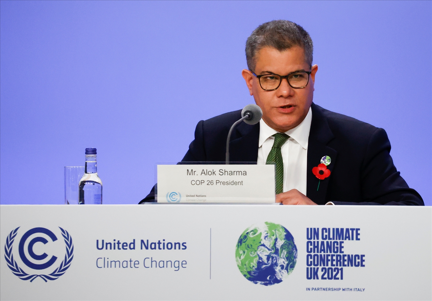 Bộ trưởng, Chủ tịch Hội nghị Liên Hợp quốc về Biến đổi khí hậu lần thứ 26 Alok Sharma 
