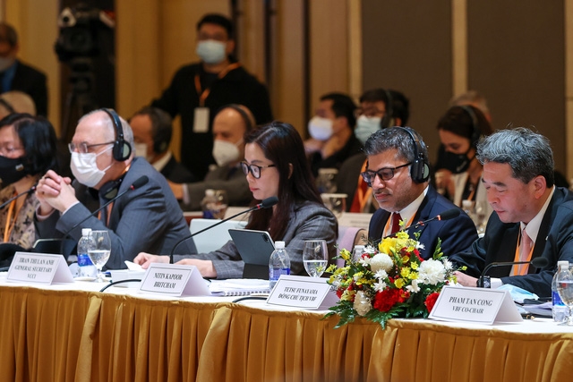 Các hiệp hội doanh nghiệp Hoa Kỳ, châu Âu, Nhật Bản, Hàn Quốc… lạc quan về triển vọng mở cửa, phục hồi và phát triển của Việt Nam - Ảnh: VGP/Nhật Bắc