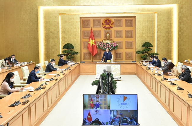 Phó Thủ tướng Lê Minh Khái chủ trì họp Ban Chỉ đạo điều hành giá. (Ảnh VGP/Quang Thương)
