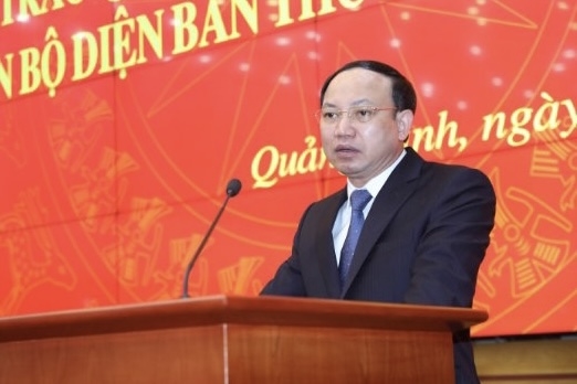 Ông Nguyễn Xuân Ký, Bí thư tỉnh Quảng Ninh phát biểu tại Hội Nghị